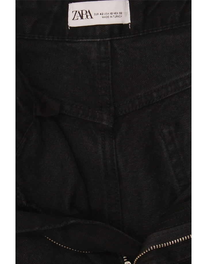 Zara ženske široke traperice EU 42 Large W32 L28 crne