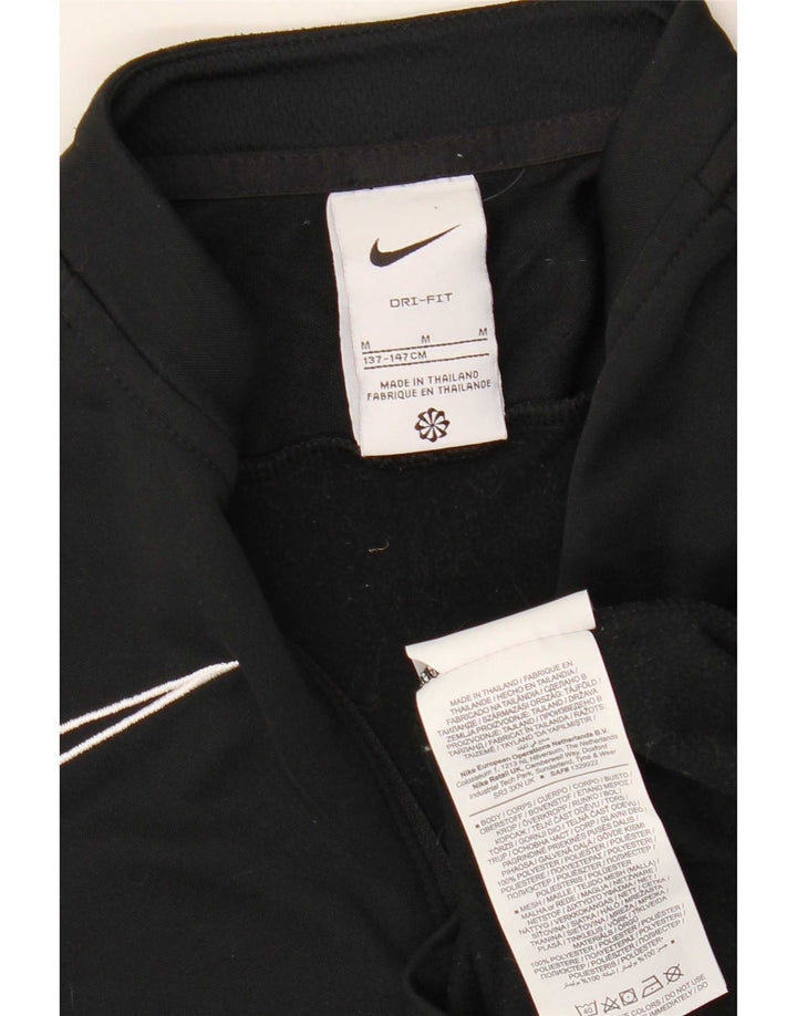 Nike Boys Dri Fit Pullover Trenirka Top 10-11 Years Medium Black
