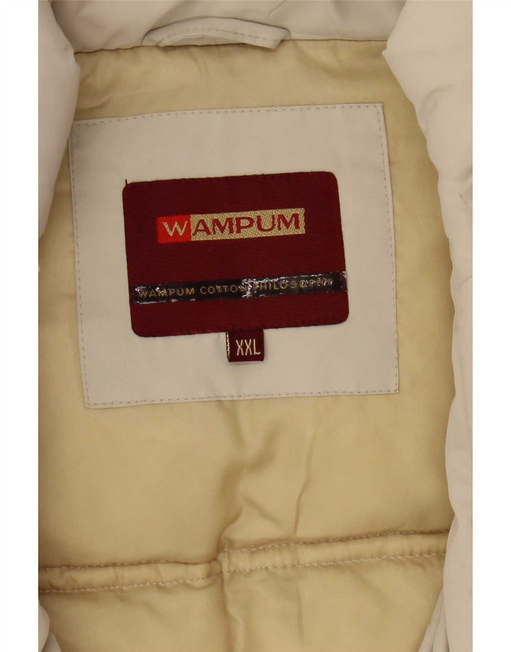 Wampum muška podstavljena jakna UK 44 2XL bež poliester