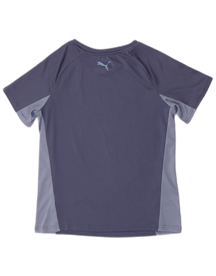 Puma ženska majica kratkih rukava s grafičkim motivima UK 12 Medium Blue Colourblock poliester
