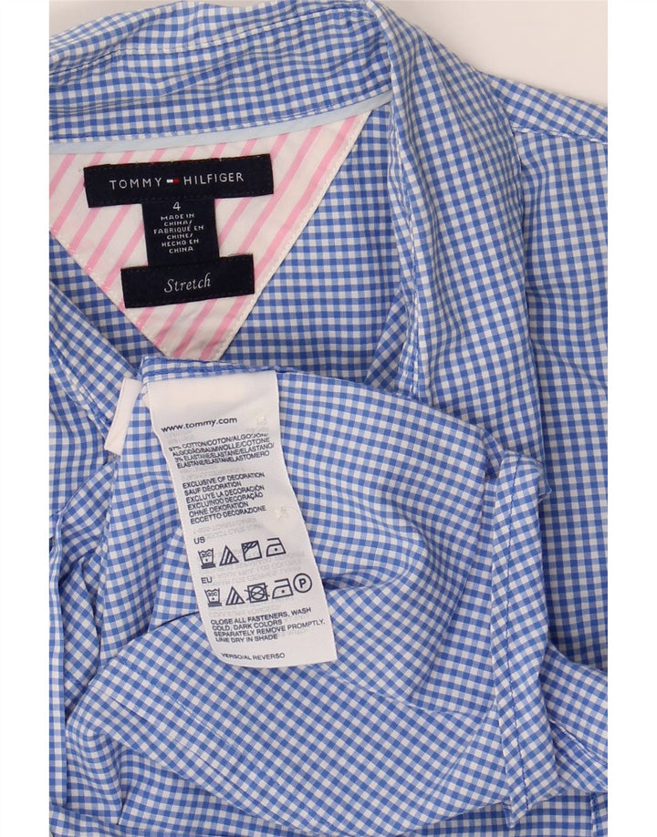 Tommy Hilfiger ženska košulja US 4 Small Blue Gingham pamuk