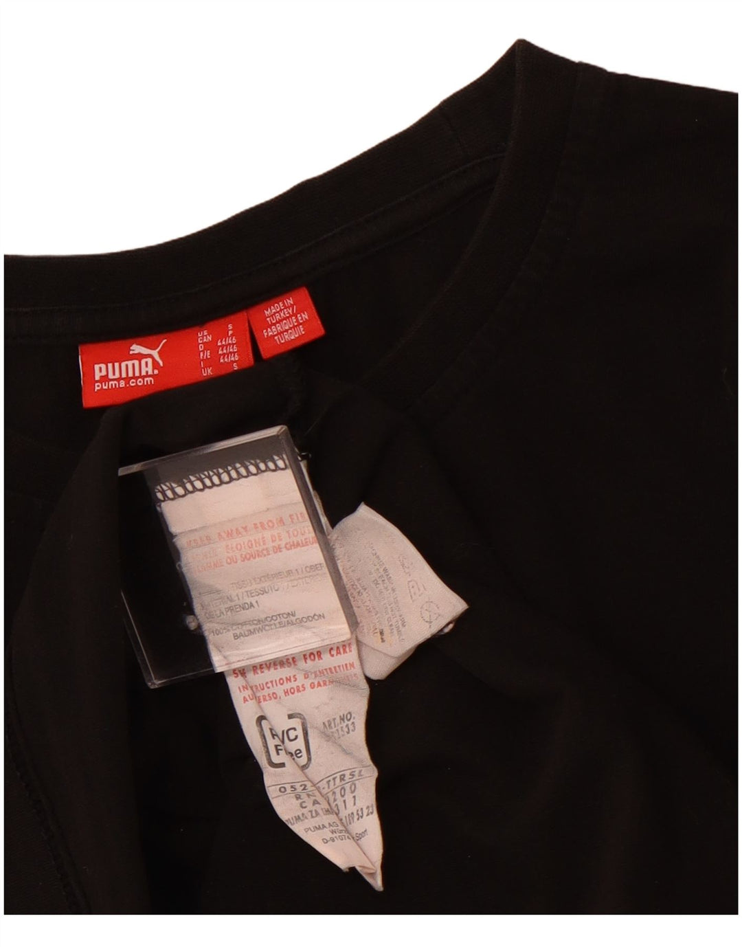 PUMA Ženska majica kratkih rukava s grafičkim motivima UK 10 Mala crna pamuk