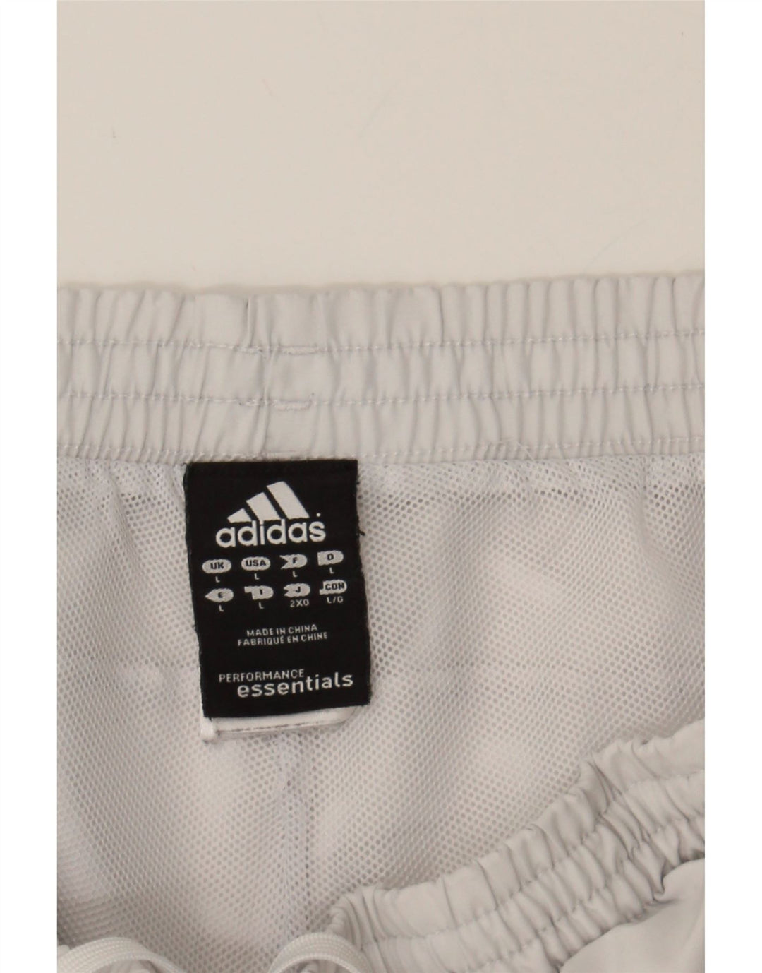 ADIDAS muške sportske kratke hlače veliki bijeli poliester