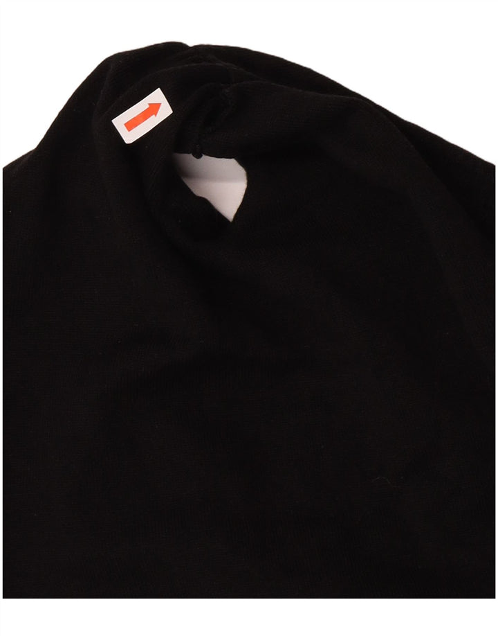 Chaps ženska majica s halterima UK 14 velika crna svila