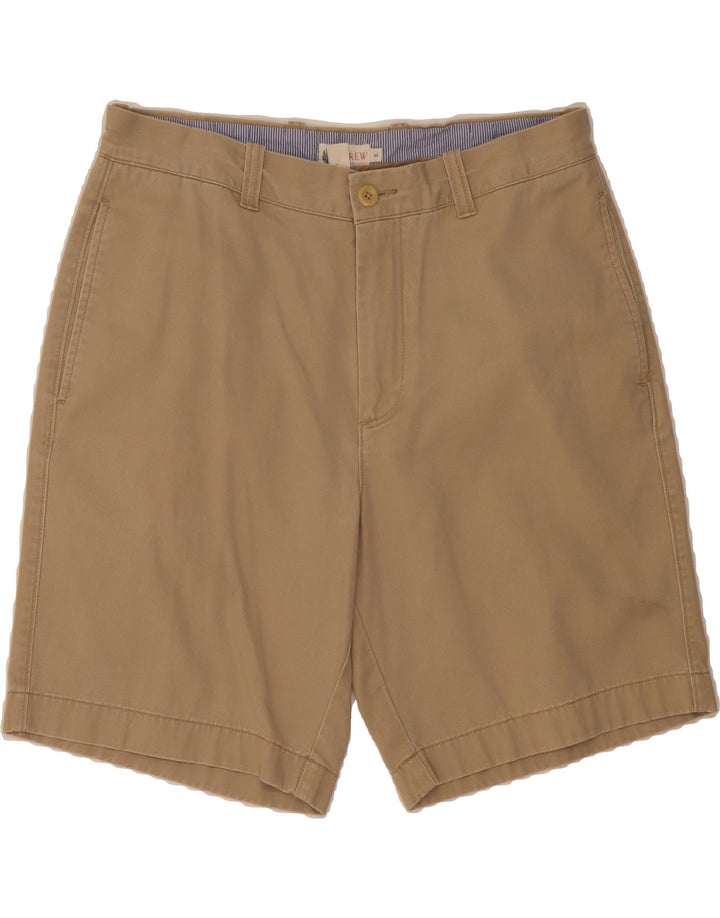 J. CREW Mens Chino Shorts W33 Medium Beige Cotton Vintage J. Crew and Second-Hand J. Crew from Messina Hembry 