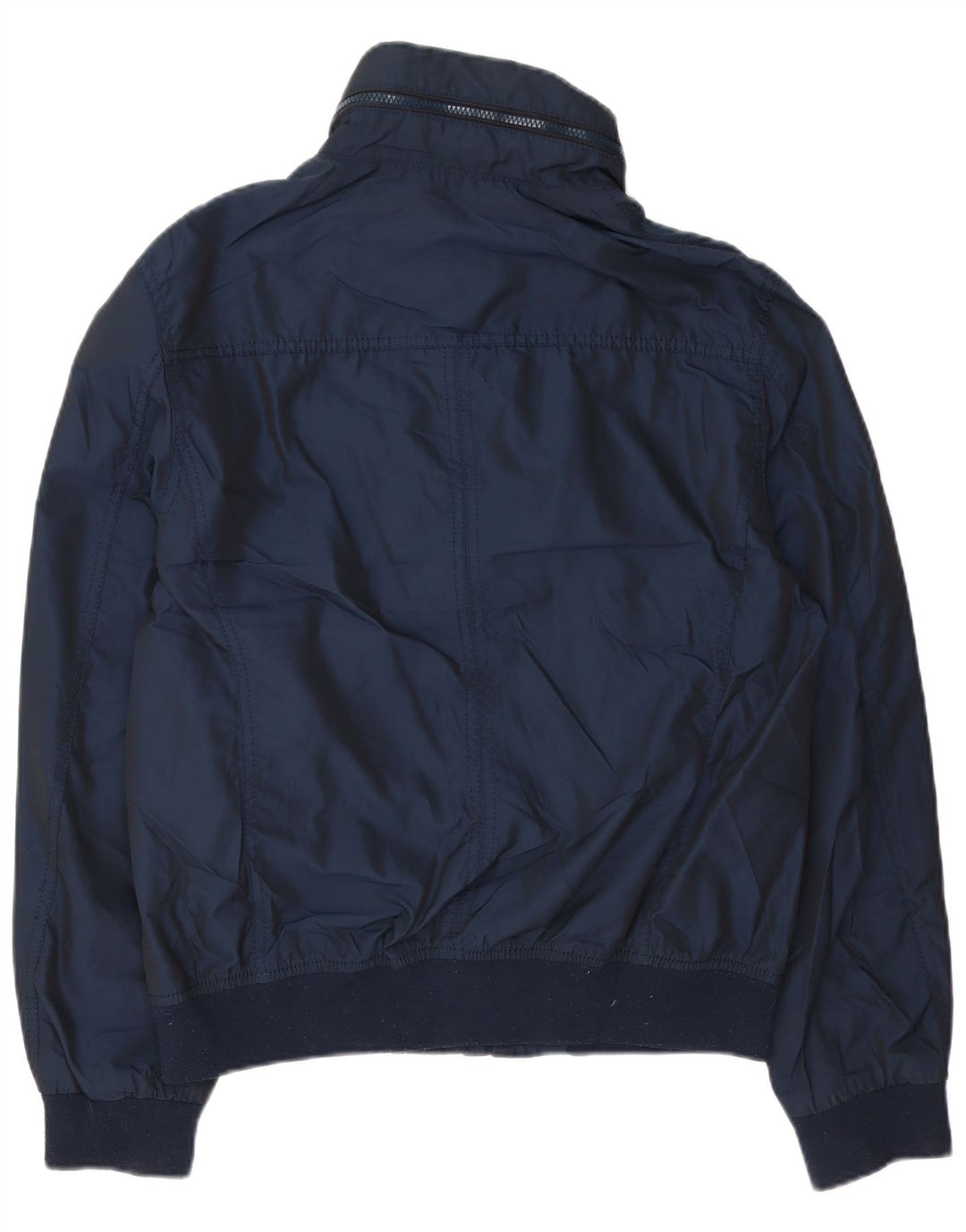 Zara muška bomber jakna s kapuljačom UK 42 XL tamnoplavi poliester