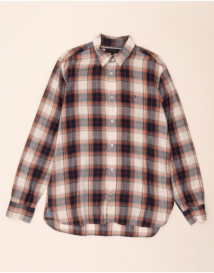 Tommy Hilfiger muška flanelska košulja, pamuk, veliki raznobojni karo