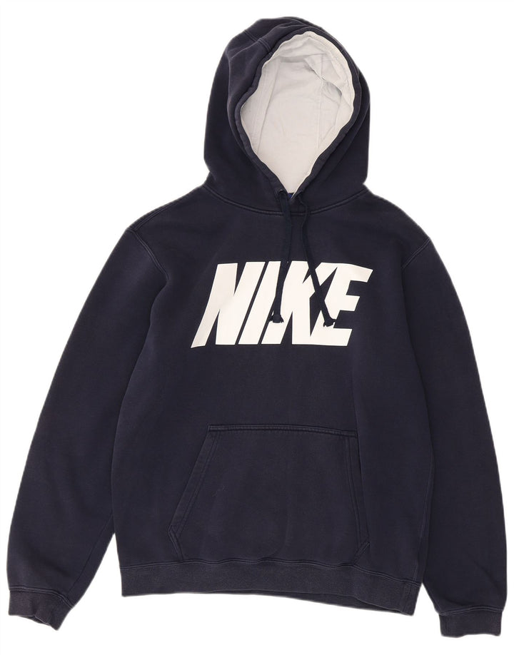Nike muška majica s kapuljačom s kapuljačom srednje tamnoplave boje