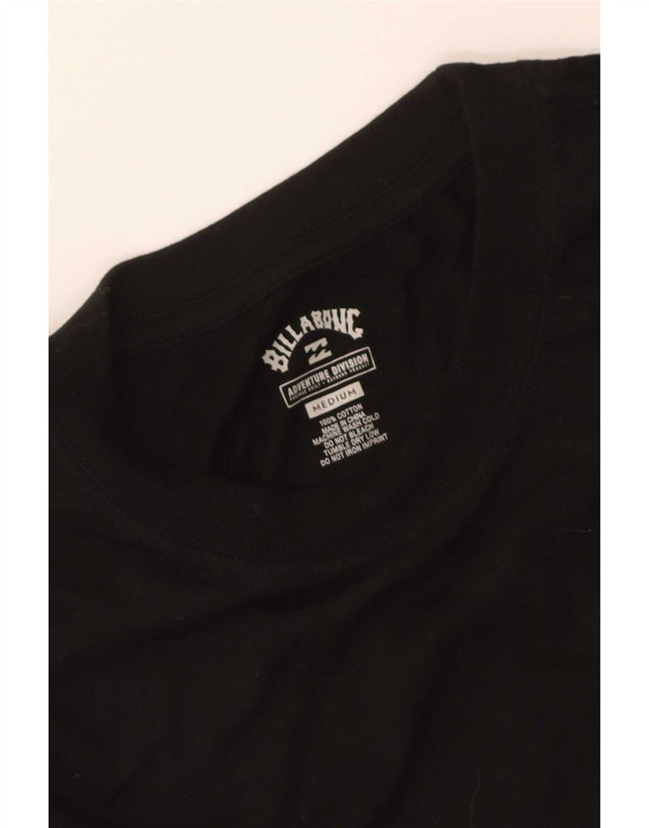 Billabong muška grafička majica kratkih rukava Srednji crni pamuk