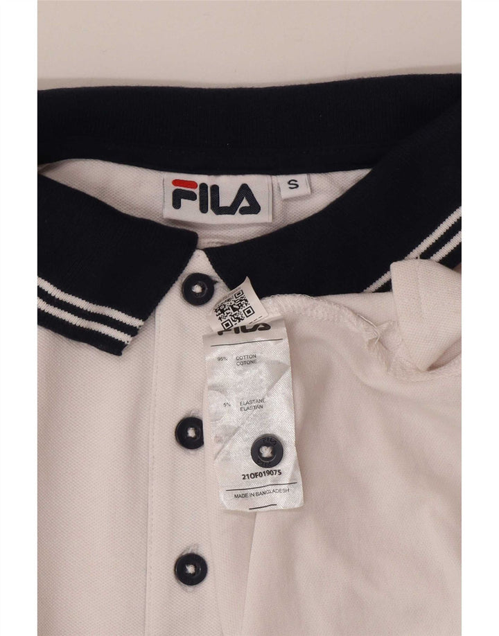 Fila muška polo majica mala bijela boja pamuk
