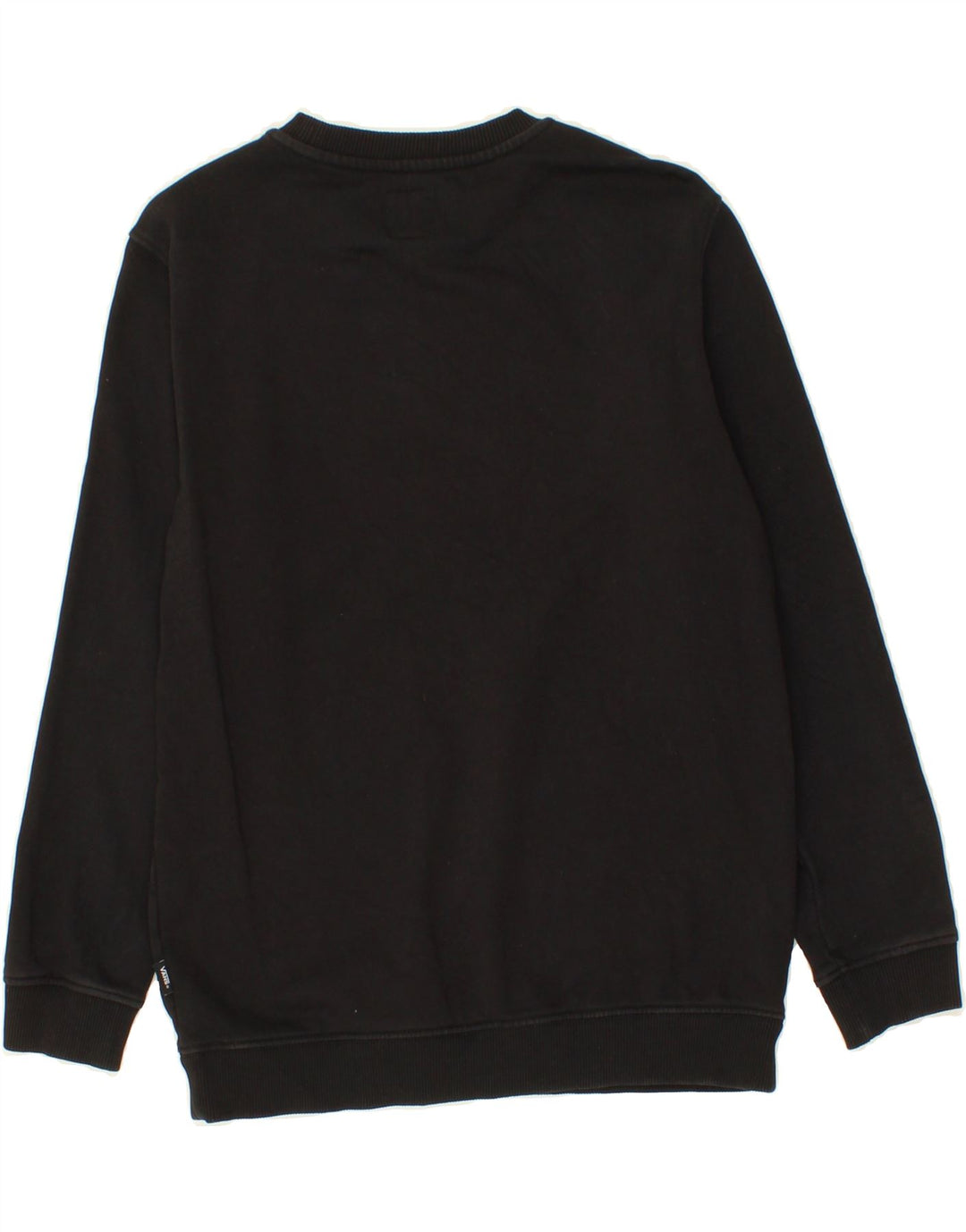 VANS Boys Graphic Sweatshirt Džemper 12-13 Years Large Black