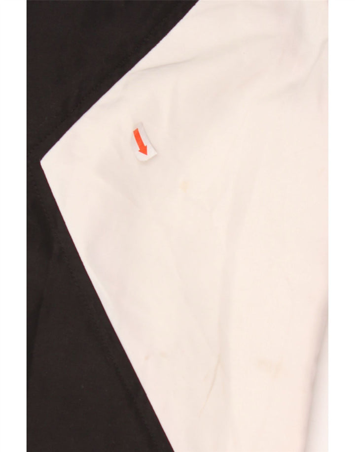 SUPERDRY muška kišna jakna s kapuljačom UK 40 velika crna točkasta