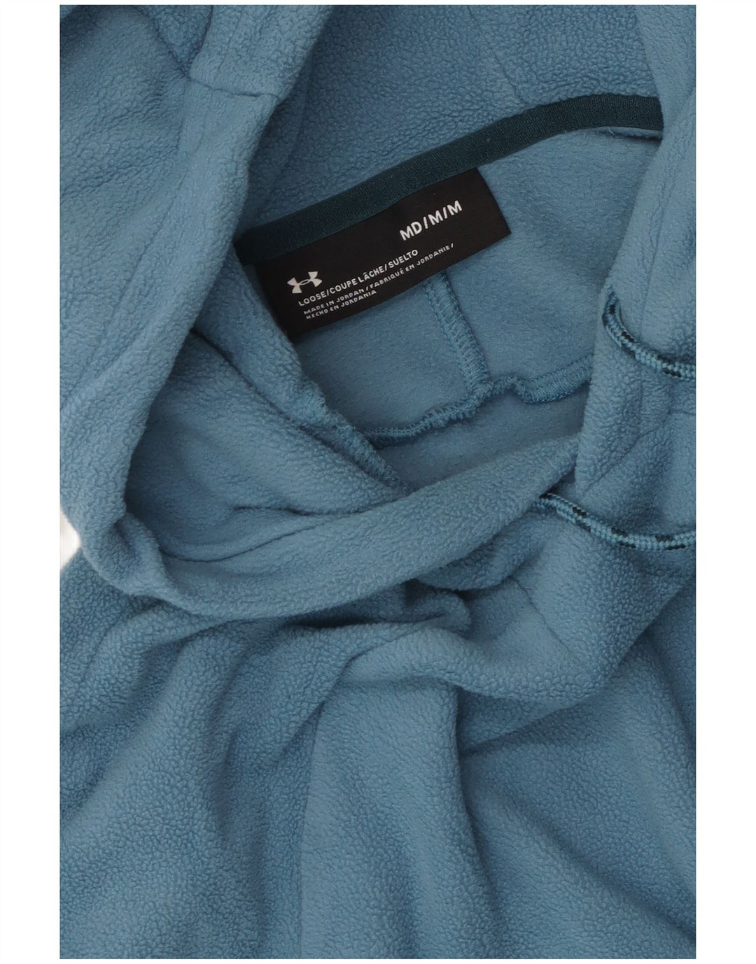 UNDER ARMOUR Muški džemper od flisa s kapuljačom srednje plave boje