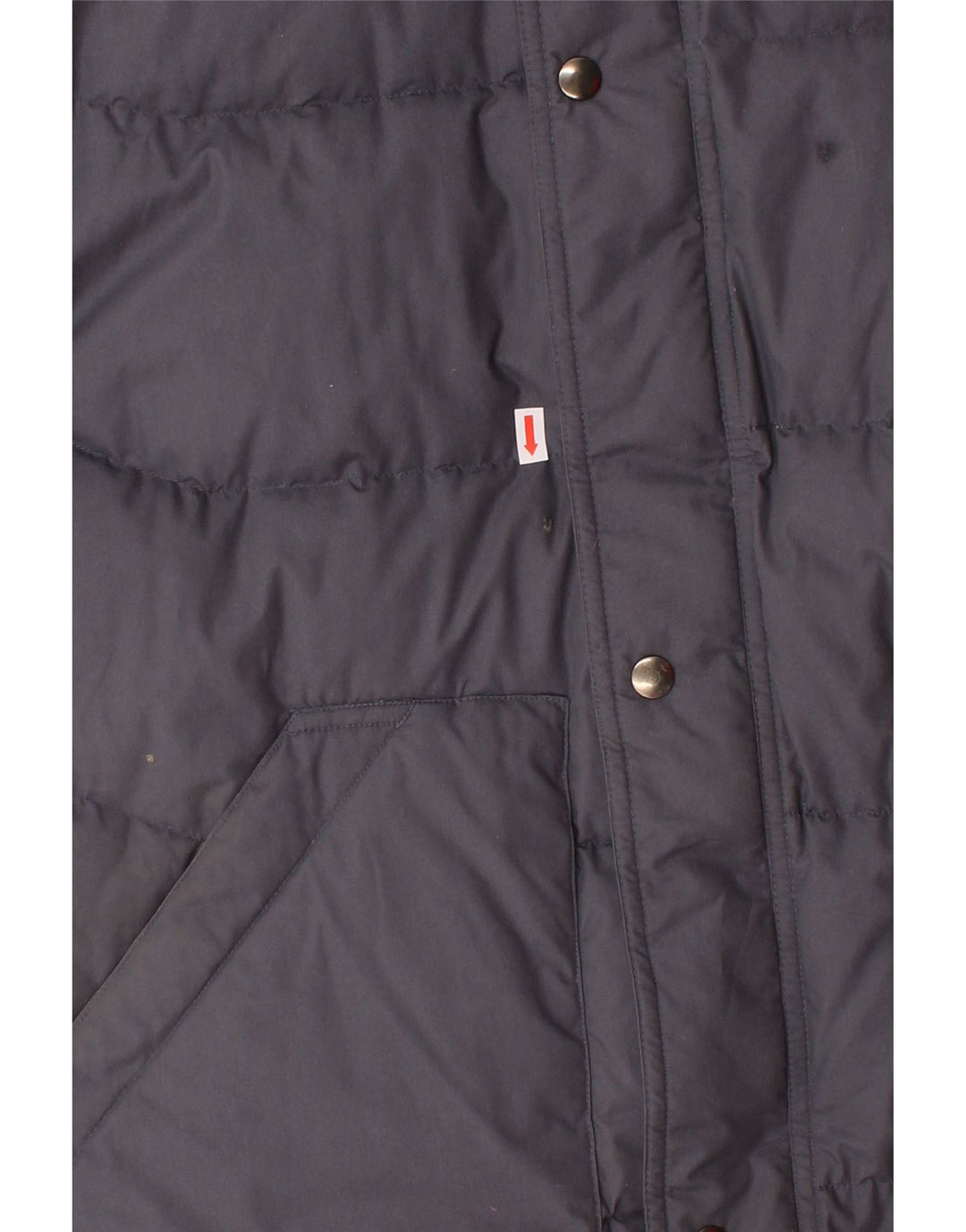 ELHO Mens Padded Coat IT 52 XL Grey Polyester Vintage Elho and Second-Hand Elho from Messina Hembry 