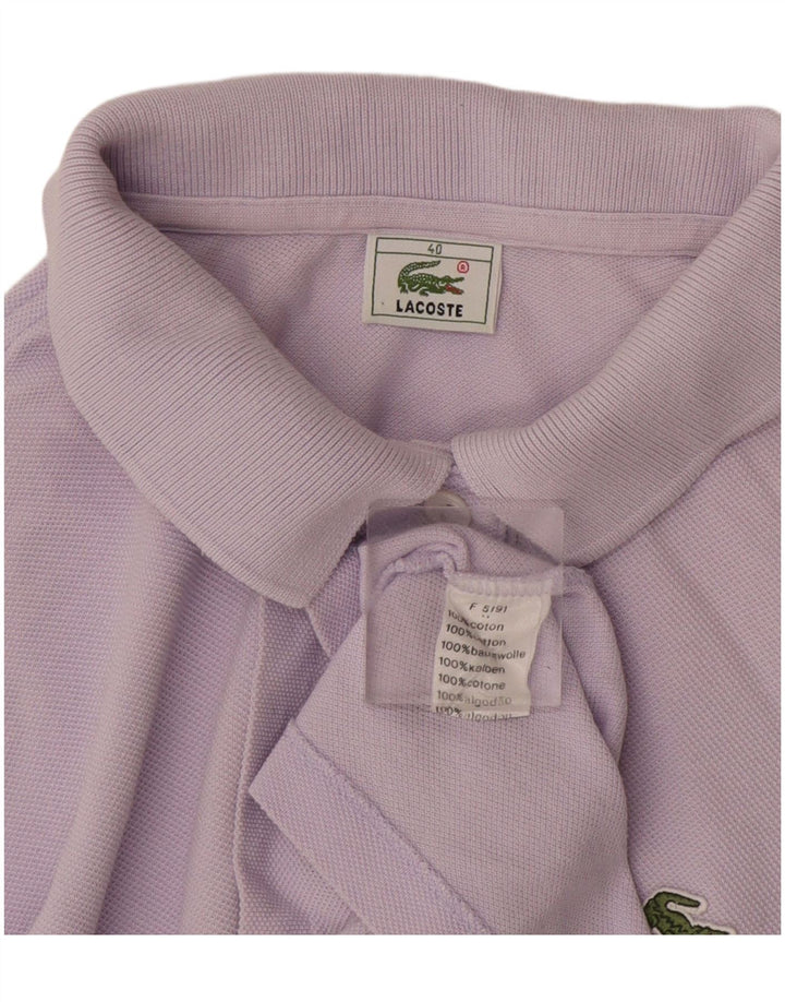 Lacoste ženska polo majica veličine 40 srednje ljubičasta pamuk