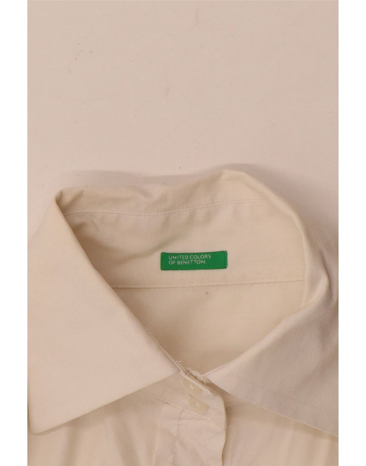 Benetton ženska košulja UK 12 Srednje bijela