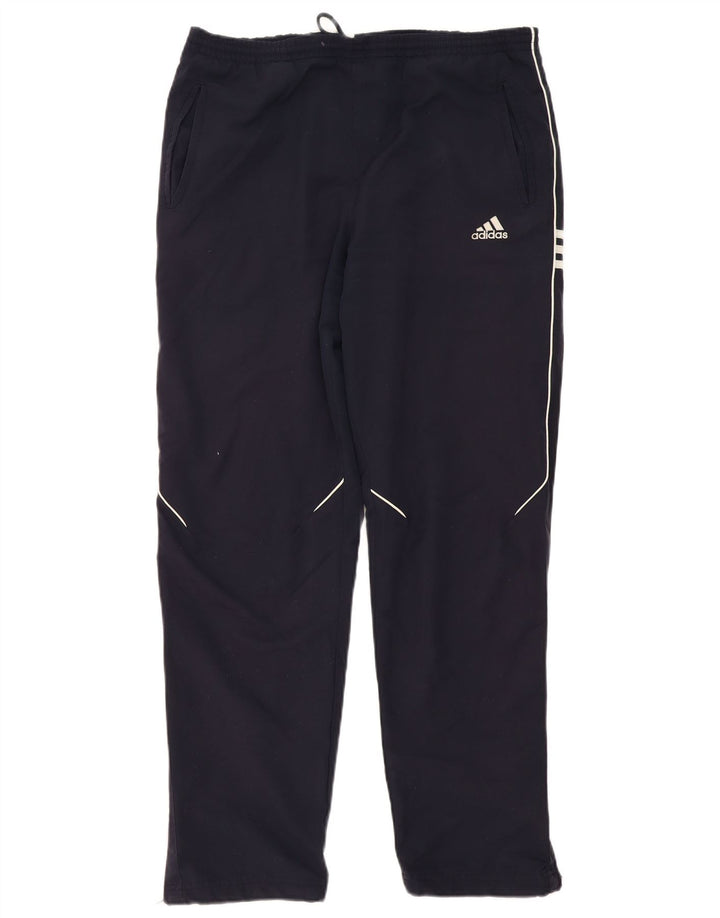 Adidas muške hlače za trenirku, velike tamnoplave poliesterske hlače