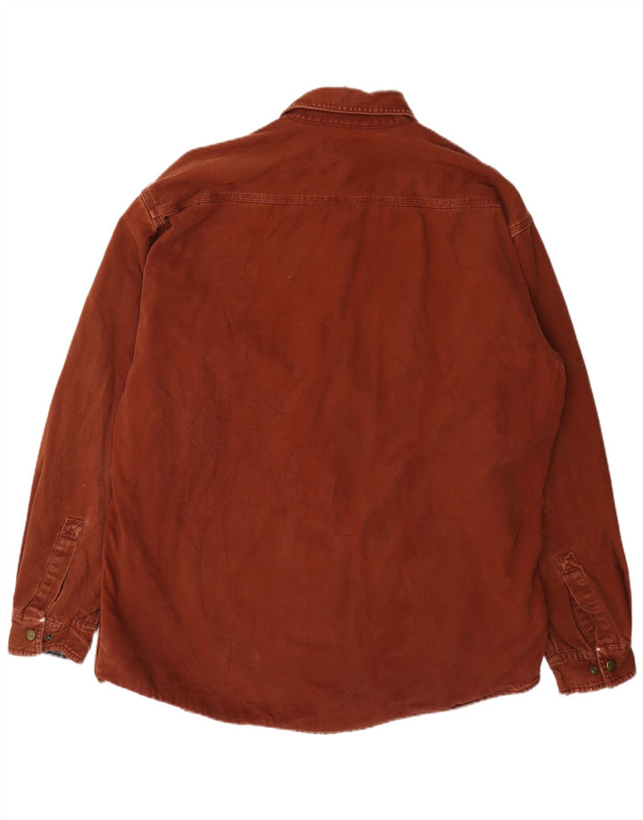 Carhartt muška košulja drvosječa, veliki smeđi pamuk