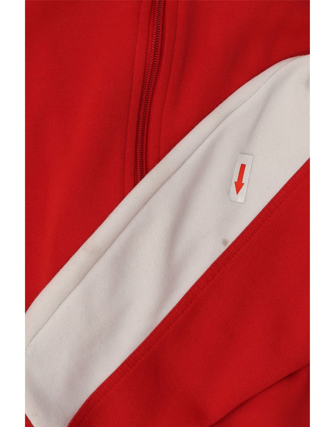 Puma ženska gornja jakna za trenirku UK 14 Medium Red Colourblock poliester