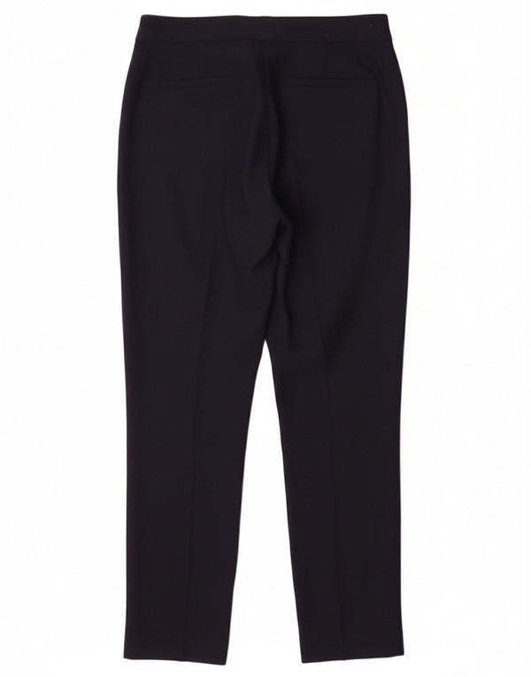 HOBBS ženske uske chino hlače srednje veličine W28 L28 tamnoplava vuna