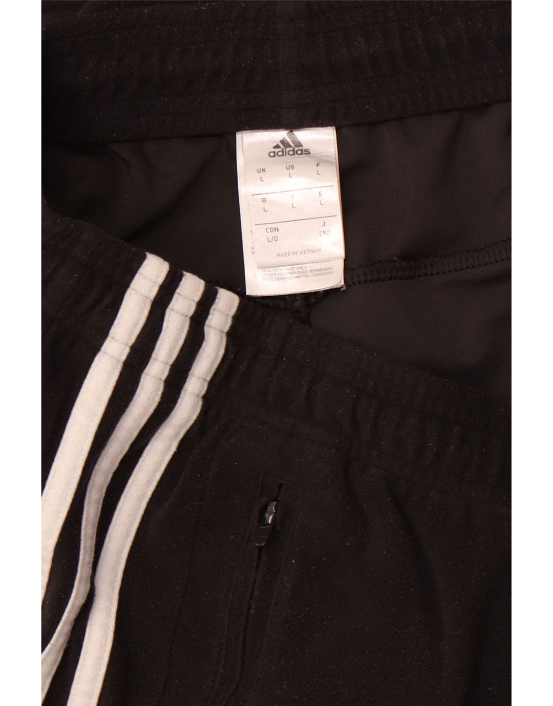 ADIDAS Muška trenirka Hlače Joggers Veliki crni poliester