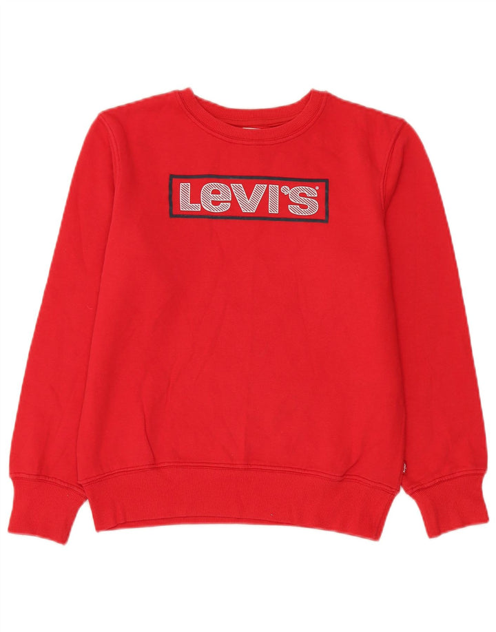 Levi's Boys majica s kratkim rukavima, 15-16 godina, crveni pamuk