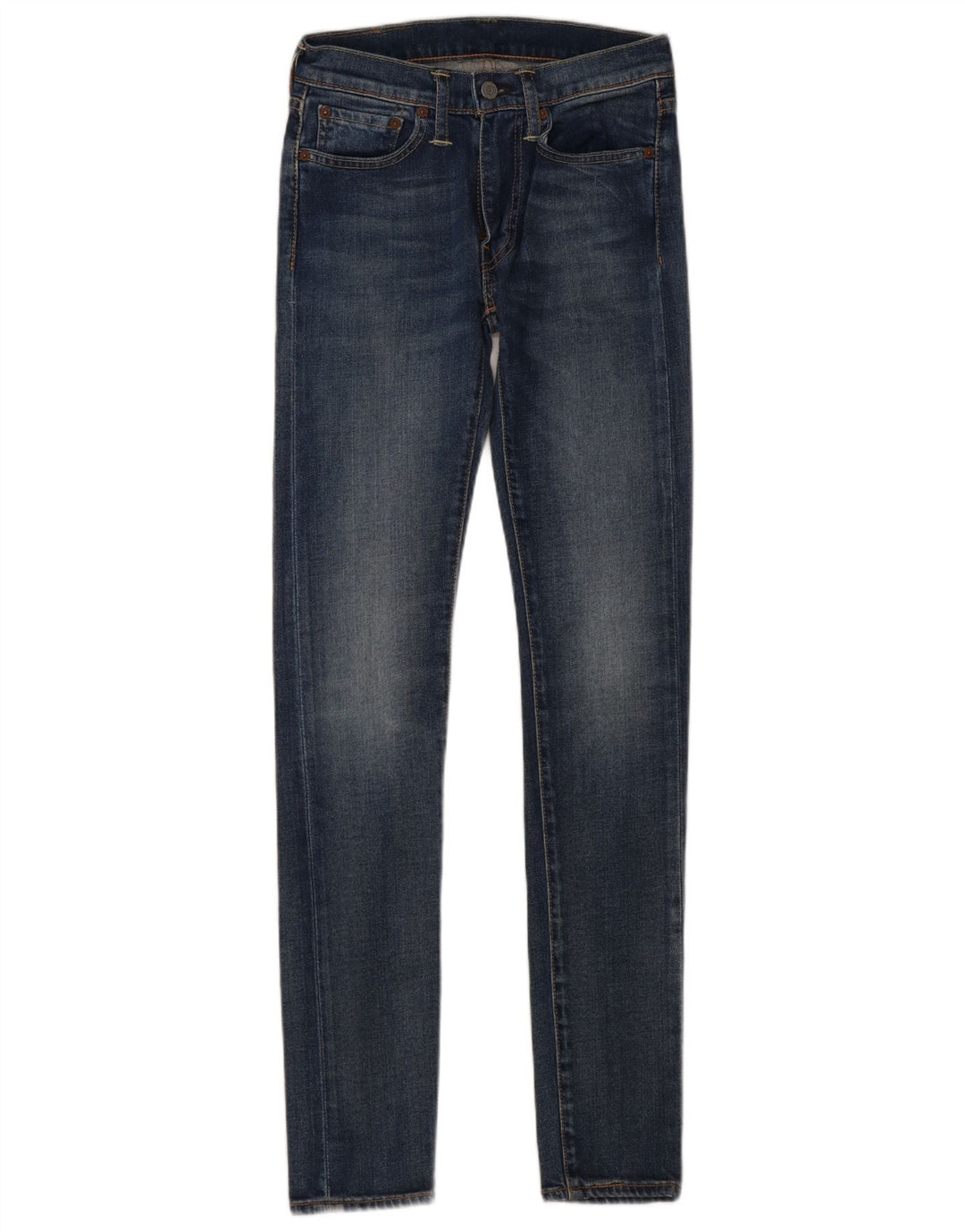 Levi's ženske 519 uske traperice W28 L34 plavi pamuk