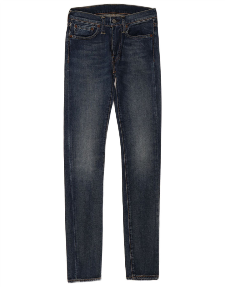 Levi's ženske 519 uske traperice W28 L34 plavi pamuk