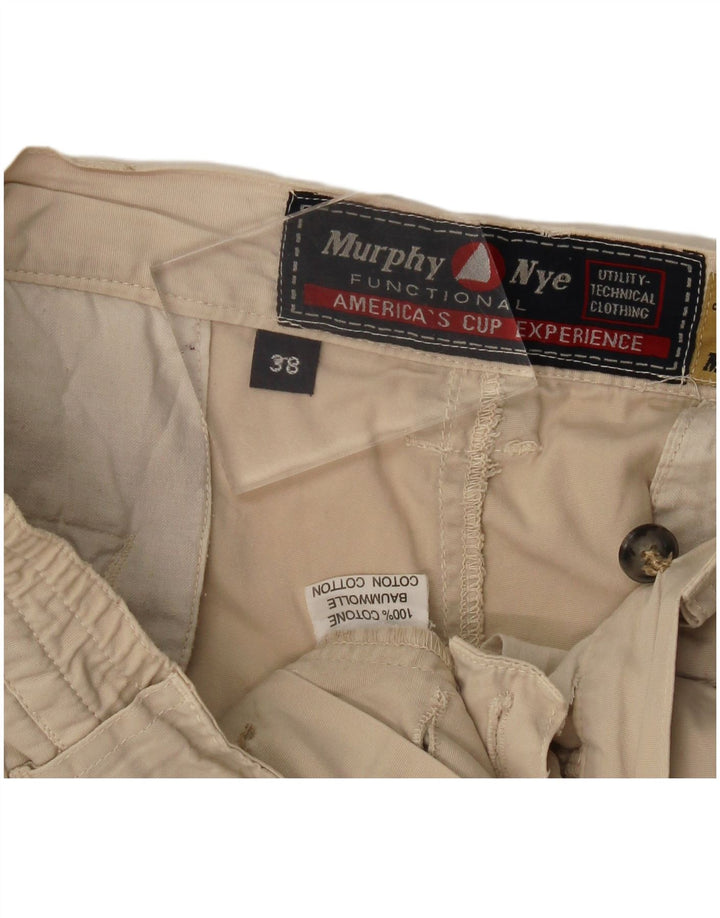 Murphy & Nye muške kargo kratke hlače W38 XL bež pamuk