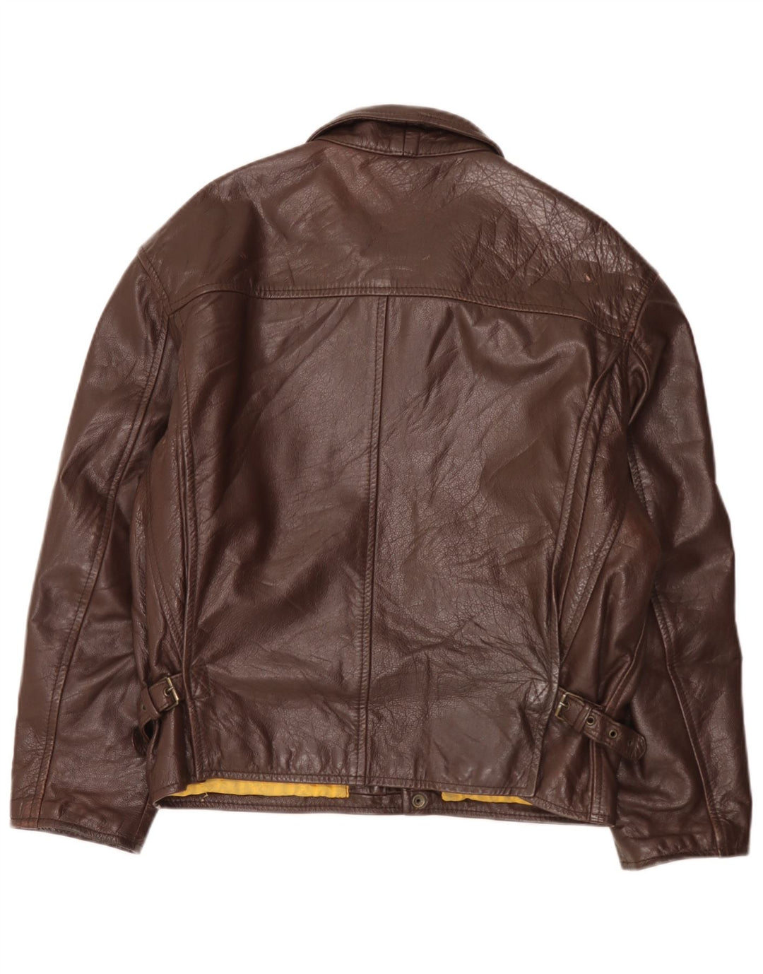 Vintage muška kožna jakna IT 50 Large Brown Leather