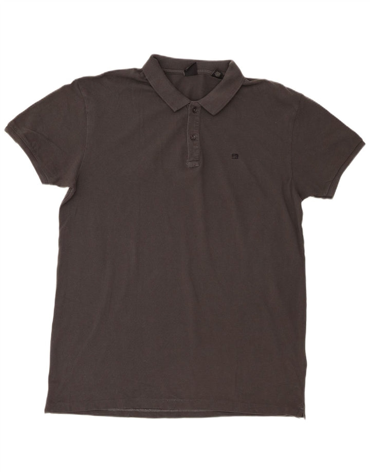 Scotch & Soda muška polo majica 2XL sivi pamuk