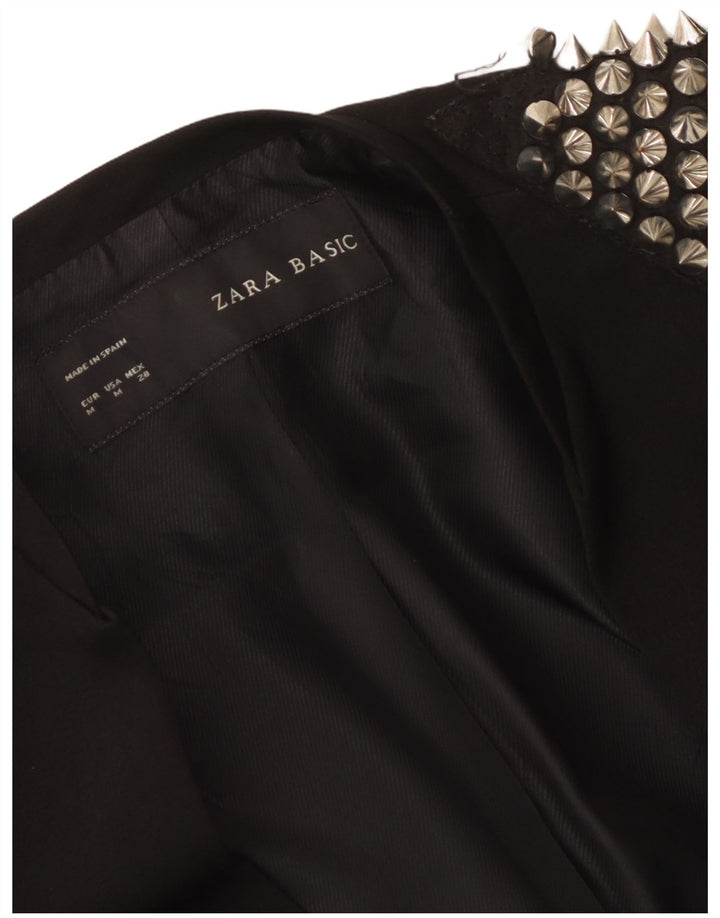 Zara ženski otvoreni sako jakna UK 12 srednje crna