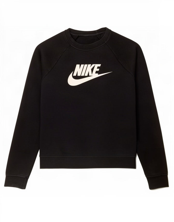 Nike Ženska majica s grafičkim motivima UK 10 Mali crni pamuk