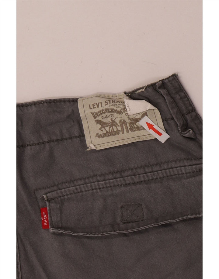 Levi's Boys Cargo kratke hlače 13-14 godina W27 sivi pamuk