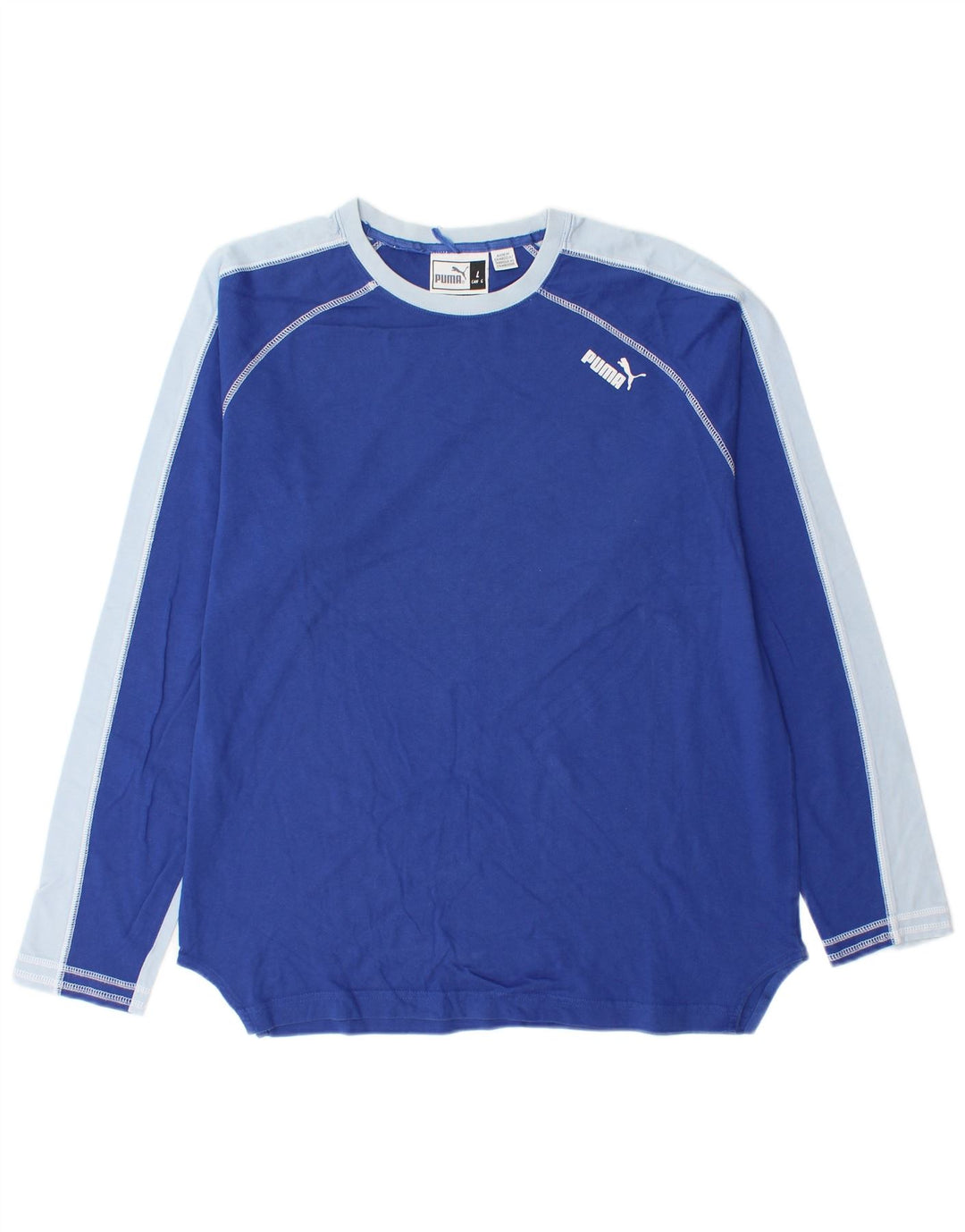Puma muška majica dugih rukava velike plave boje