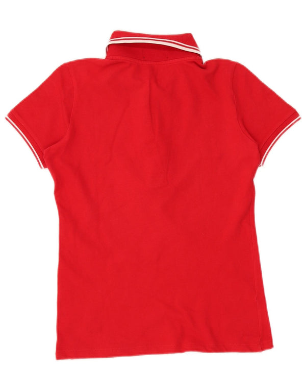 Fred Perry ženska polo majica UK 10 Mala crvena pamuk