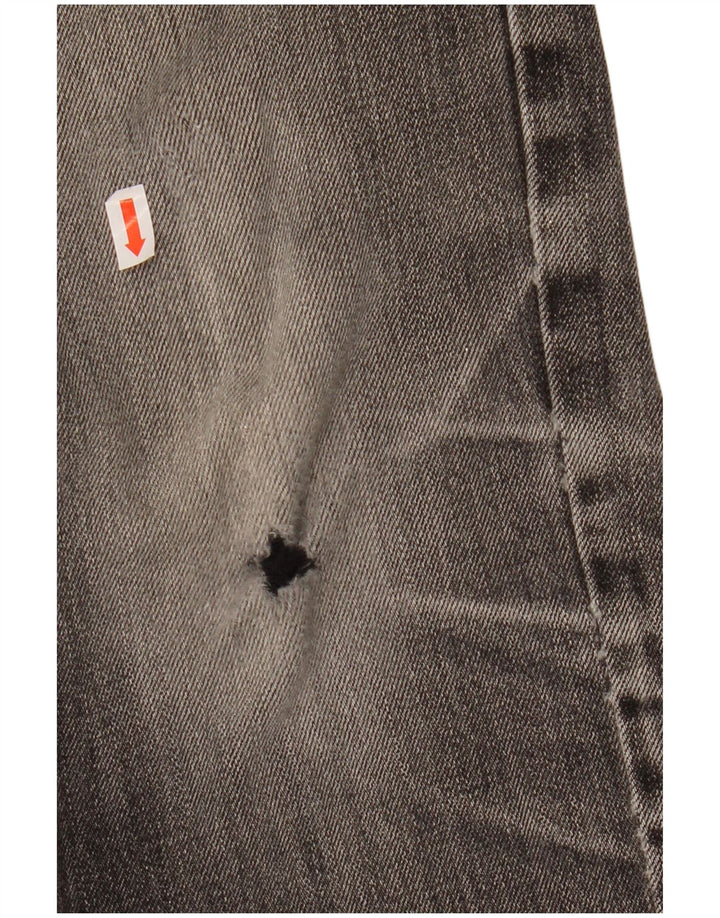 FAT FACE Ženske uske traperice W30 L29 Sivi pamuk