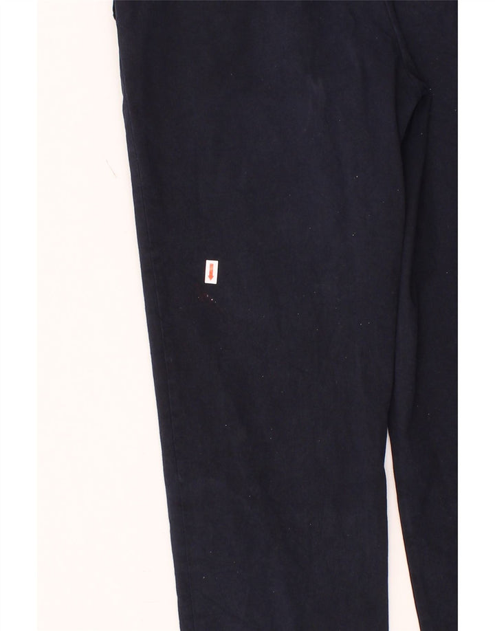 MASSIMO DUTTI Womens Slim Chino Trousers EU 40 Medium W30 L29 Navy Blue Vintage Massimo Dutti and Second-Hand Massimo Dutti from Messina Hembry 