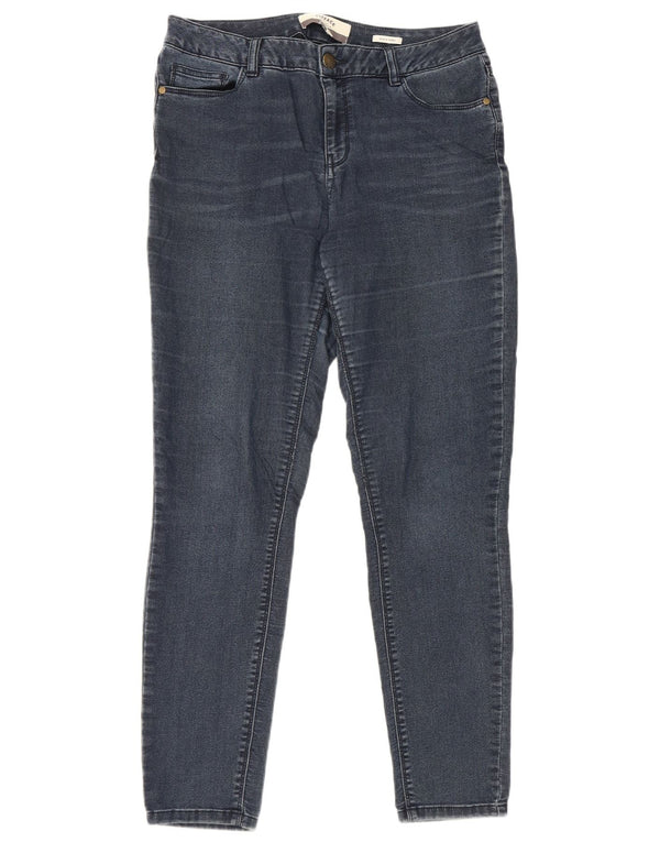 Ženske jegging traperice Fat Face UK 12 srednje W32 L29 tamnoplavi pamuk