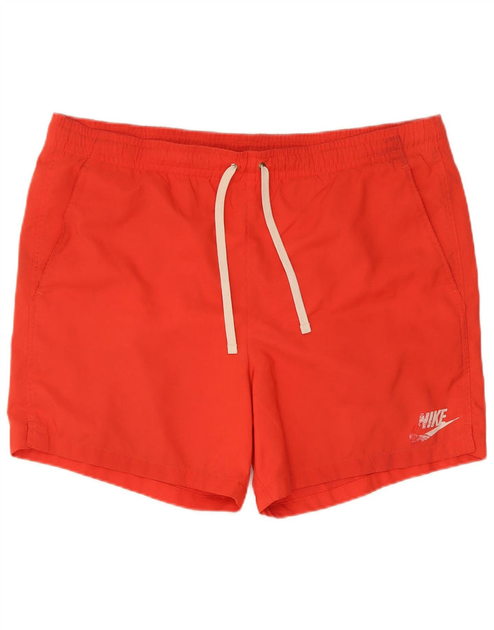 Nike muške kupaće kratke hlače veliki crveni poliester