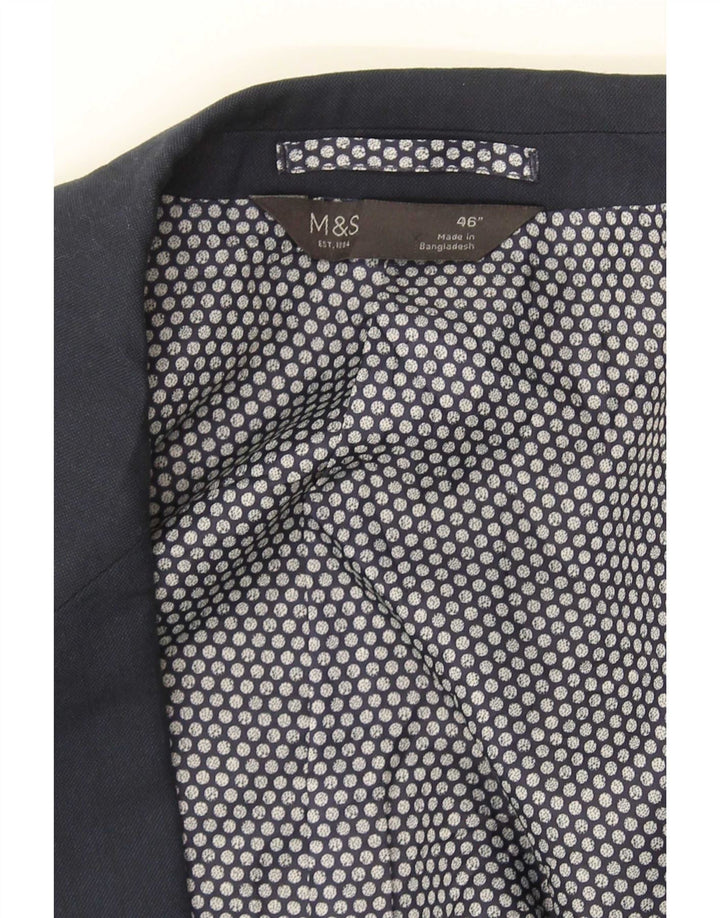Marks & Spencer muška jakna s 2 gumba UK 46 XL tamnoplava