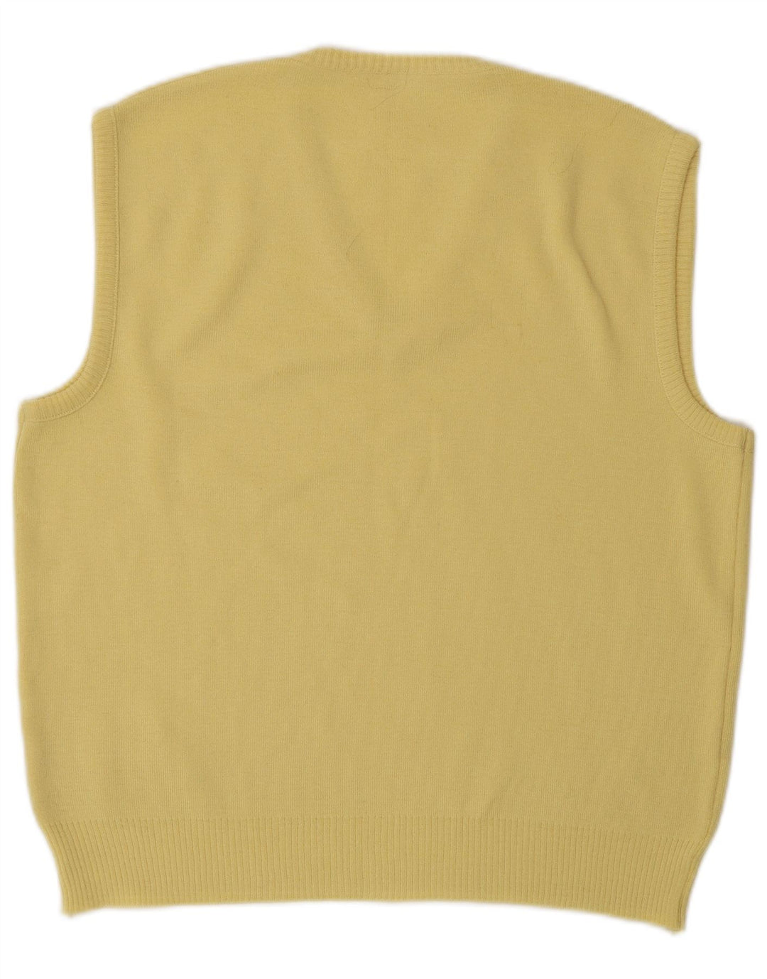Vintage muška majica bez rukava Srednje žuta
