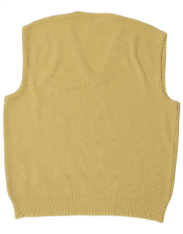 Vintage muška majica bez rukava Srednje žuta