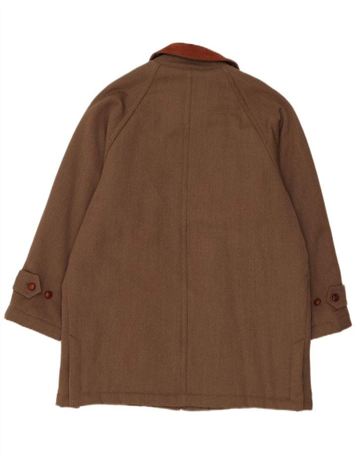 Brooksfield muški kaput IT 50 Large Brown Colourblock
