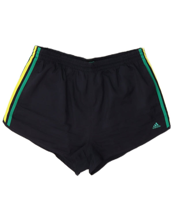 Adidas muške sportske kratke hlače XL tamnoplavi poliester u boji