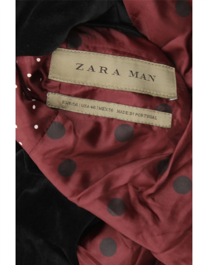 Zara muška jakna sa 2 gumba EU 56 XL crna