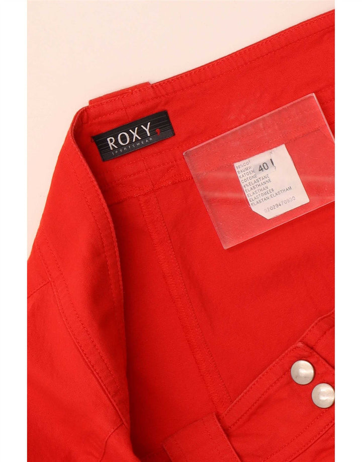 Ženske kratke kratke kratke hlače Roxy EU 40 srednje W30 L23 crveni pamuk