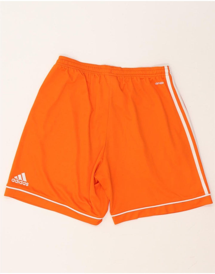 Adidas muške sportske kratke hlače Climalite velike narančaste poliesterske boje