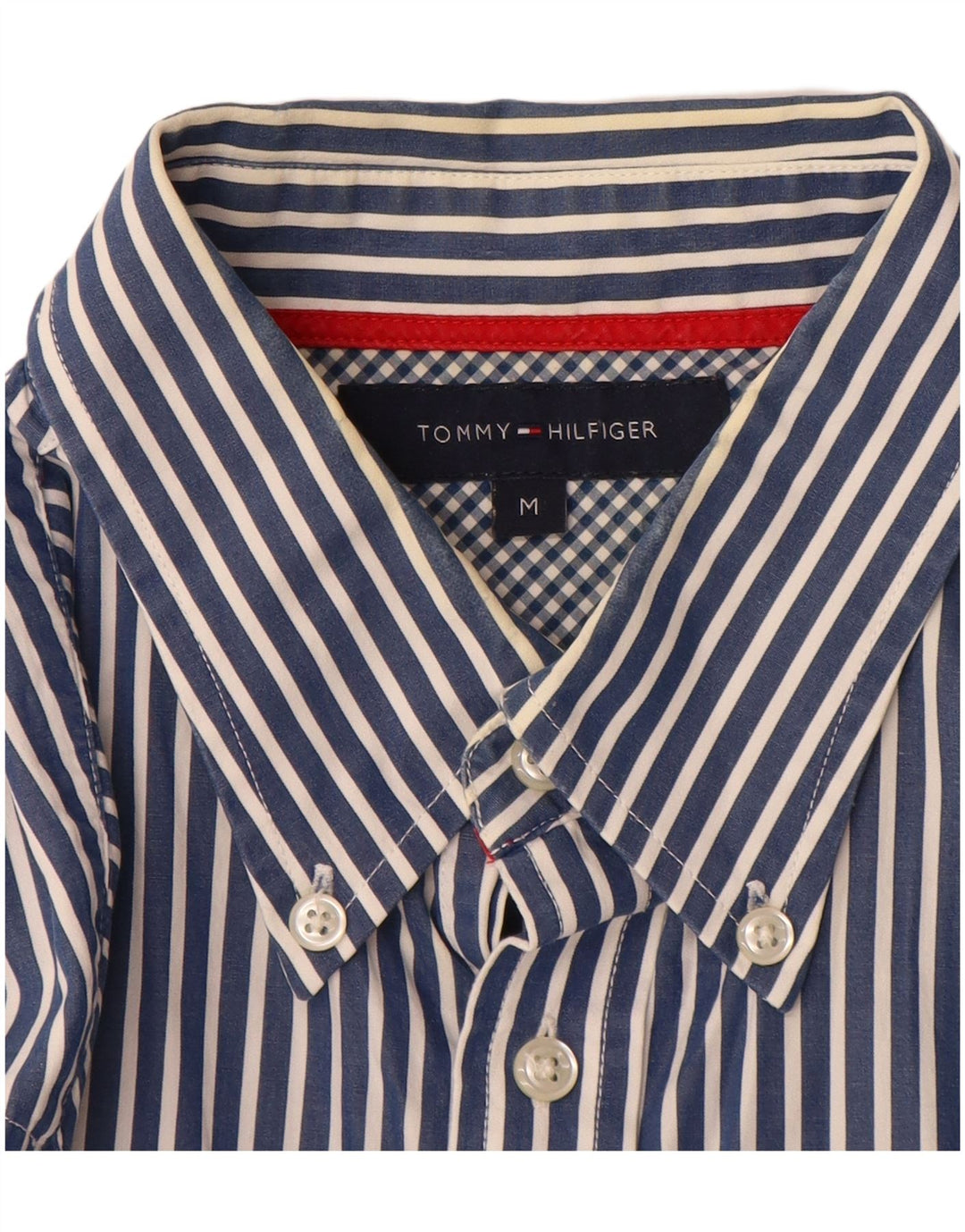 Tommy Hilfiger muška košulja srednje plave pamučne pruge