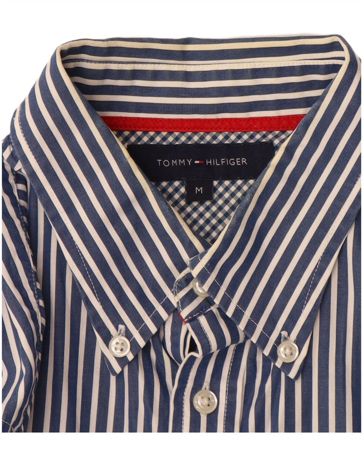 Tommy Hilfiger muška košulja srednje plave pamučne pruge
